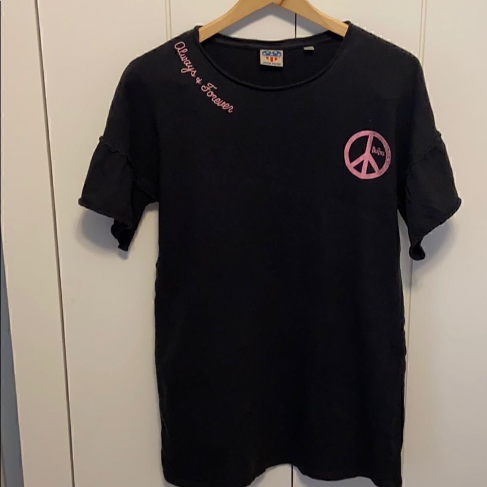 Junk Food Beatles Always and Forever Tee Large